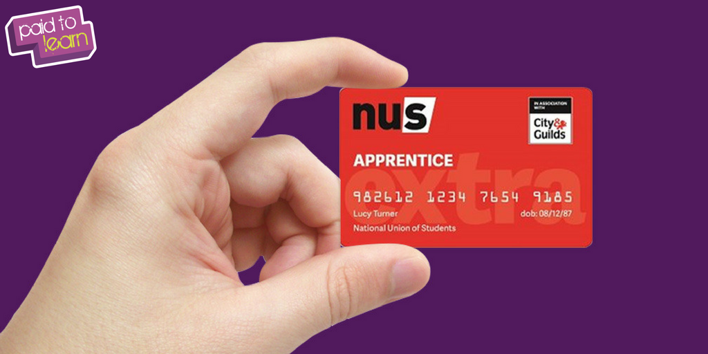 Paid_To_Learn's tweet photo. As an apprentice you can apply for an NUS Card, to enjoy the feel of January sales all year long! https://t.co/miHgABpXeB