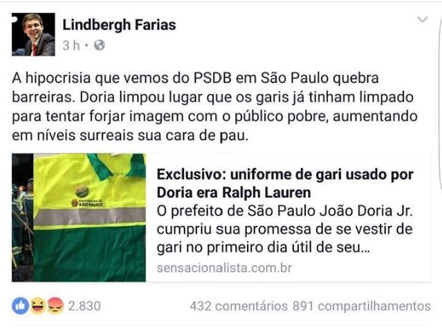zizalucci's tweet photo. O Lindbergh Farias usando o Sensacionalista como fonte real é coisa mais tonta que você vai ser hoje https://t.co/MchOypj0D0