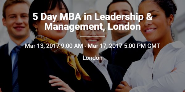 melbray_academy's tweet photo. Register for 5 Day MBA in Leadership & Management, London, Mar 13-17, 2017, #5daymba #leadership #mbatraining https://t.co/oWwgRcCJiw https://t.co/JSlUuJUE9P
