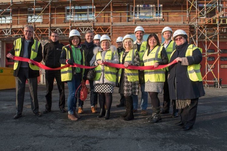 Great pics from #GiptonFireStation groundbreaking event. Looking forward to further #community #employment #skills engagement on this site.
