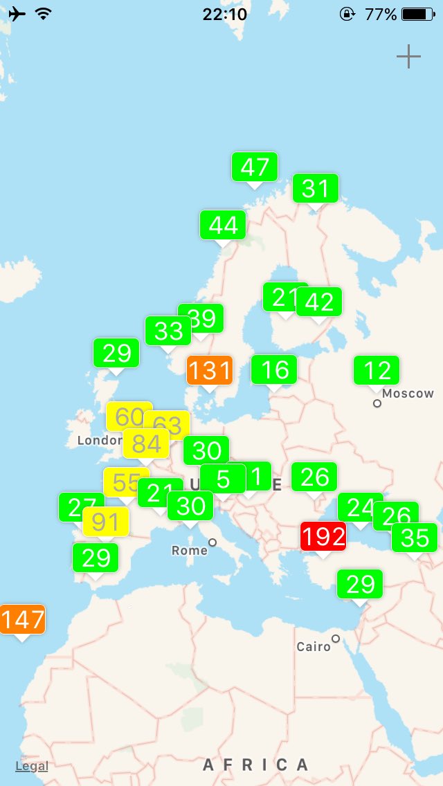 Дэлхийн агаарын бохирдолын индекс 
Монгол улс маань тэргүүлж байна.