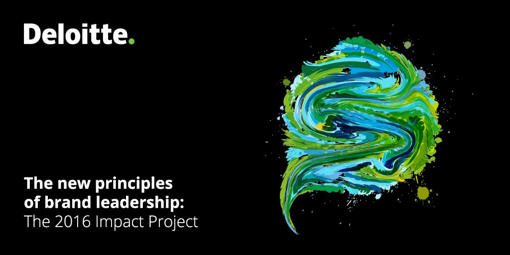 Deloitte's tweet photo. To be a brand leader, you must learn how to think like one. Introducing #TheImpactProject https://t.co/IN8CVCbozD https://t.co/EcJHNxnph2