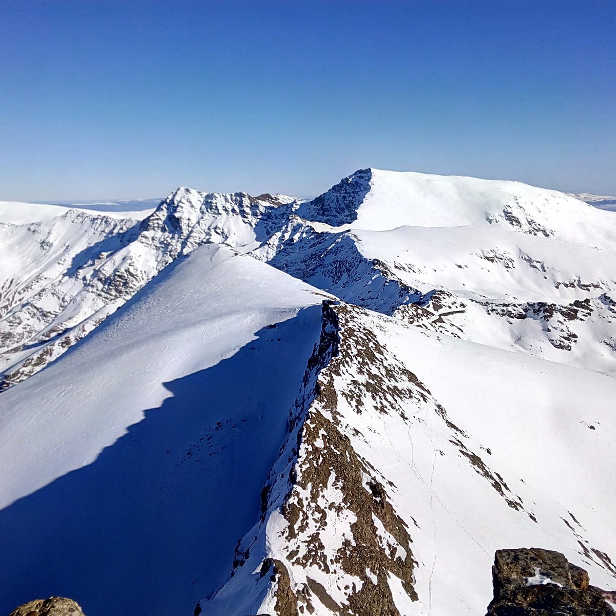 Mulhacen desde el pico Veleta. Sierra Nevada en todo su esplendor
#guiamostussueños