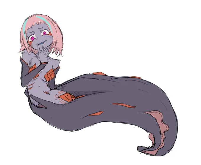 人魚さんになれてよかったねえ 