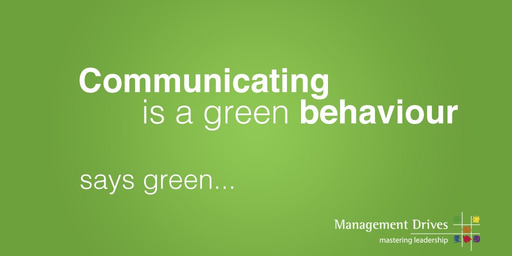 mngtdrives's tweet image. De groene drijfveer stelt mensen en sociale verbanden voorop. 
#managementdrives #teamwork #leadership