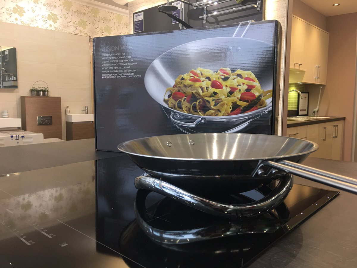 FrintonKitchens's tweet photo. Wok it this 2017 with the #AEG pan! Available for £149.50 from our #Frinton showroom! #oriental #chinese #cooking 🍜 https://t.co/07R2TR76J9