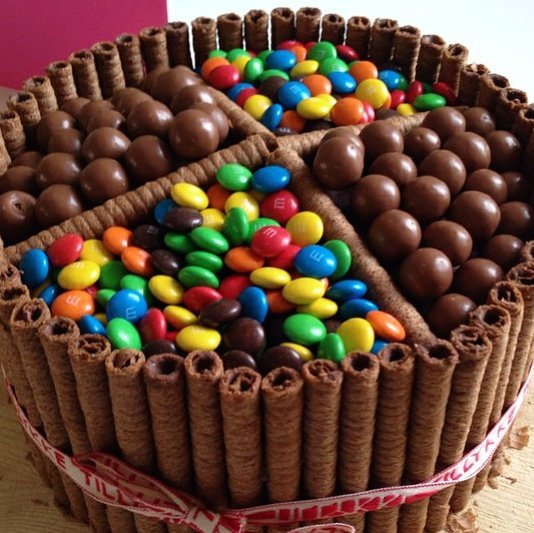 PasteleriaCL's tweet photo. #CandyCake pedi la tuya #Pastelería #CakesLovers 🍫🍭 https://t.co/mlIKNV7Sr3