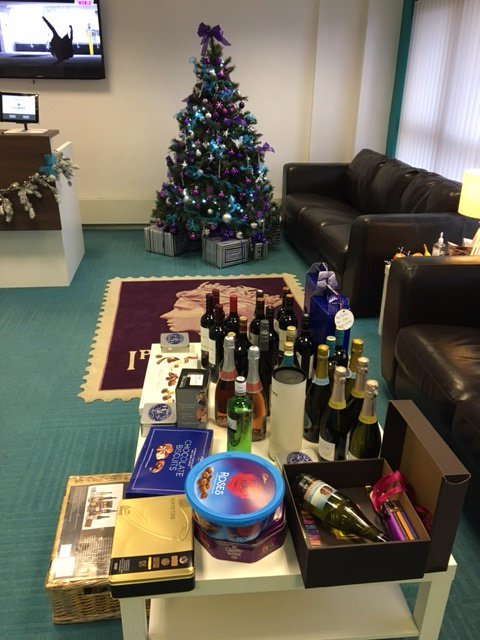 incdirect's tweet photo. We had an awesome #Christmas at @incdirect, thank you to everyone who kindly provided us with our festive goodies. Roll on 2017! 😄😋👍🎄🍰🍸🍾🍷 https://t.co/tQ7UfLmip1