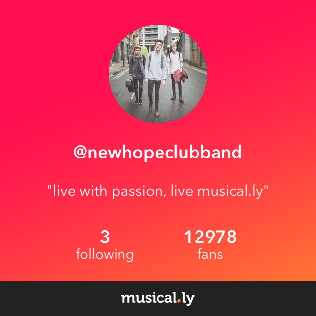 NewHopeClub's tweet photo. This musical.ly app is soooooo fun! Follow me @ newhopeclubband and check out my music videos! https://t.co/jXHfi64QeN https://t.co/46bNTQr9E5