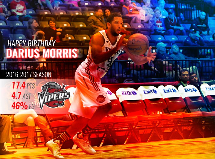  join us in wishing Darius Morris Happy Birthday!  