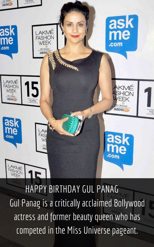 HAPPY BIRTHDAY GUL PANAG  