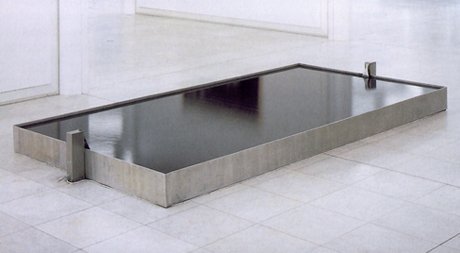 black bath by rebecca horn.{1985} 