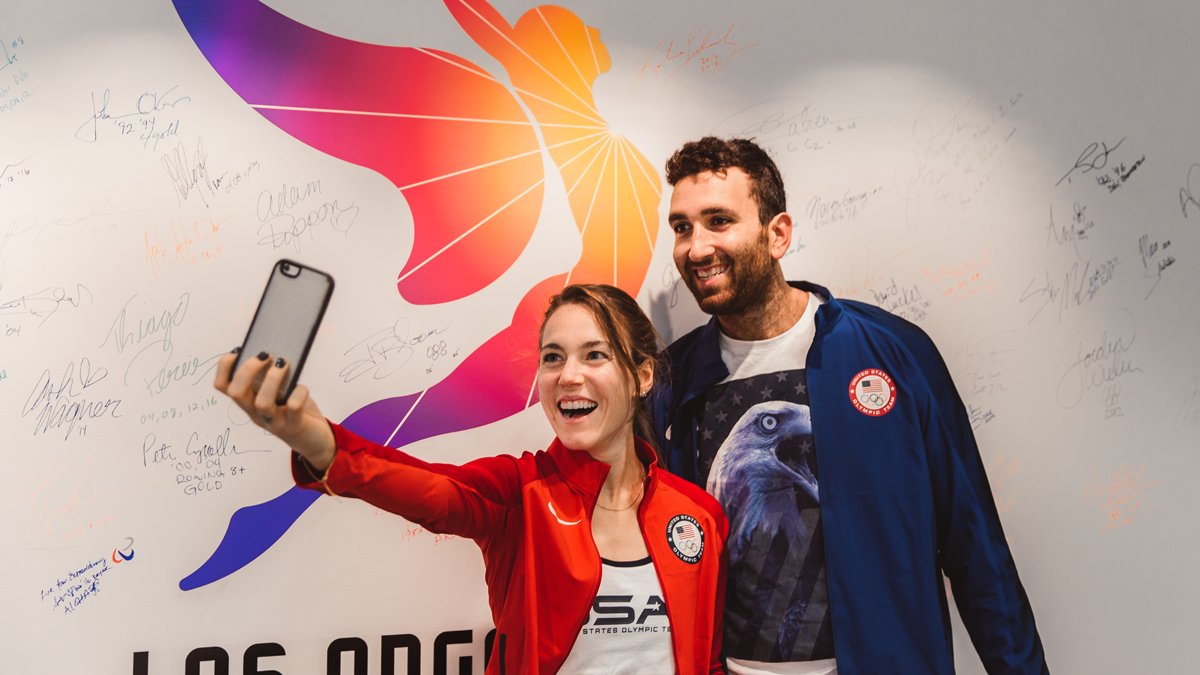 usrowing's tweet photo. Our very own Katelin and Nareg Guregian were named Team USA's "Cutest Couple" of 2016 ♥https://t.co/NRv9ACecUO https://t.co/ywdUcF0pDd
