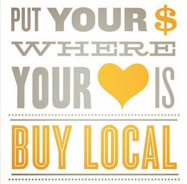 ThrivingLocally's tweet photo. New Year, new spending habits? Let's try to spend more at local small businesses this year and less at the big box stores! https://t.co/2wIzGxGY5C