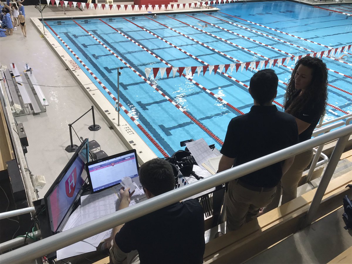 imryh's tweet photo. First day back from break, and our first @IvyLeagueNet broadcast of the new year. Ivy swimming live right now! #2017herewego https://t.co/Pm8ot1cP7Y