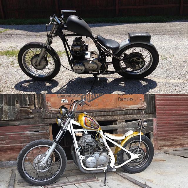 kz400 chopper