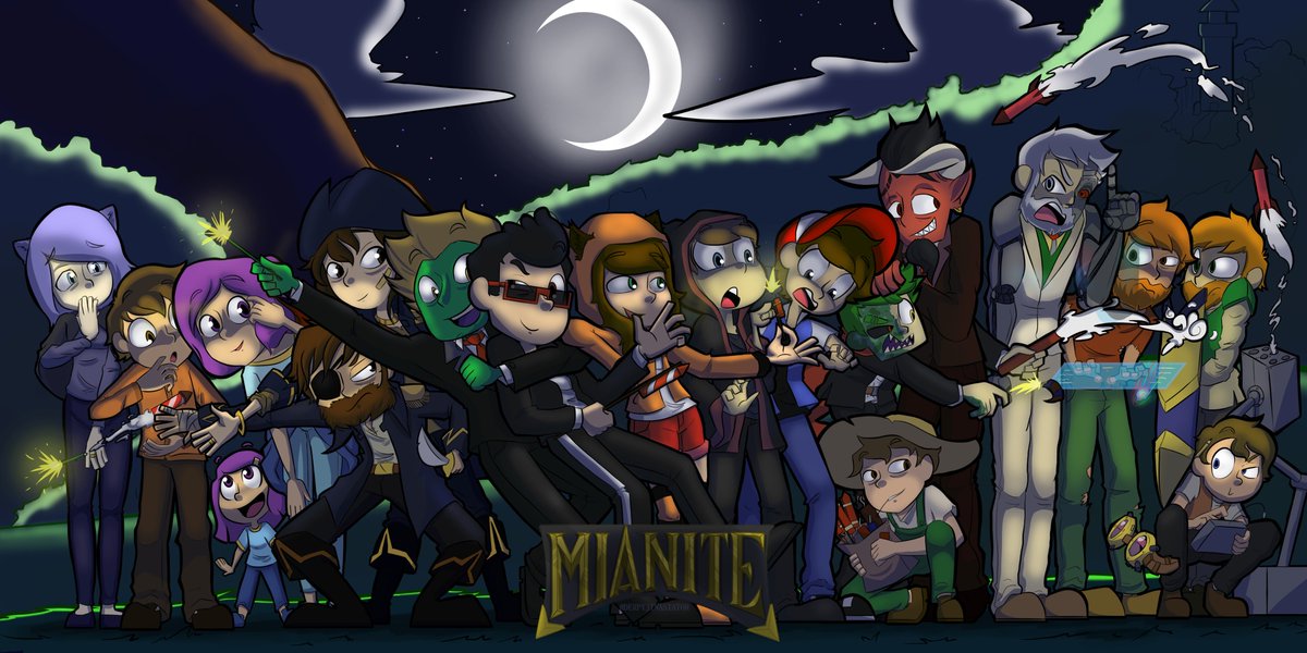 Jinastator's tweet photo. Finally it's finished! Not poster worthy, maybe desktop background worthy? #Mianitefa #Mianitefanart https://t.co/OwDPHTsHIk