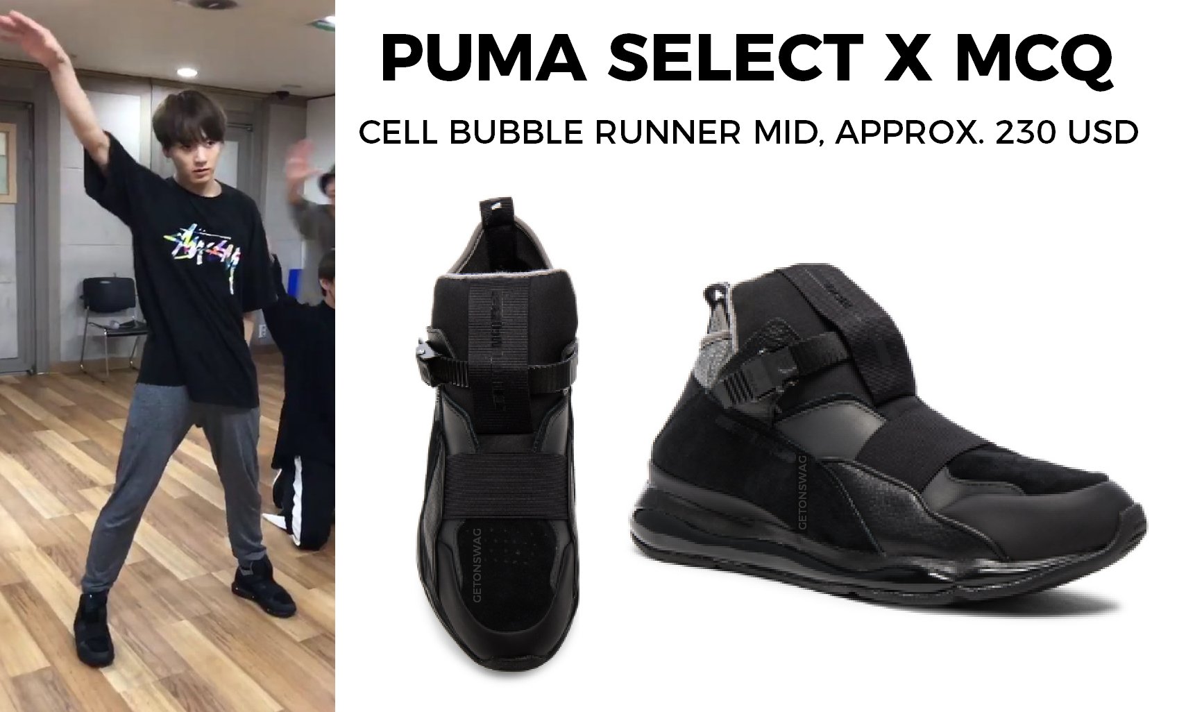 Puma mcq cell bubble runner mid sale