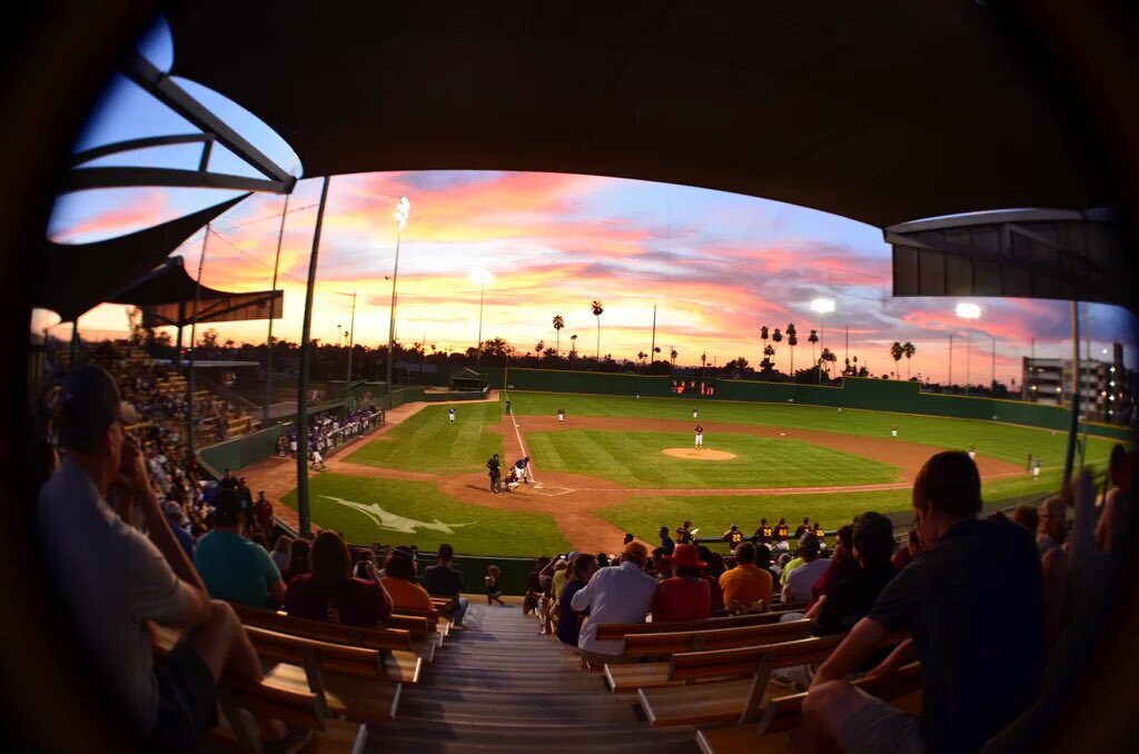 Can't beat the sunsets and amazing weather in Arizona! Also they have a new ballpark coming in the spring of 2018! <a href="/GCUBaseball/">Georgian Court Baseball</a>