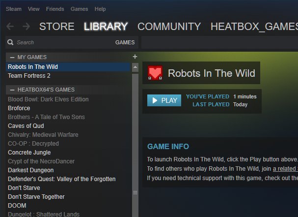 RobotsITWild's tweet photo. Just submitted Robots In The Wild for inspection and approval by Steam to enter Early Access! Let's do this 2017!! https://t.co/Wy87pMfY7Y