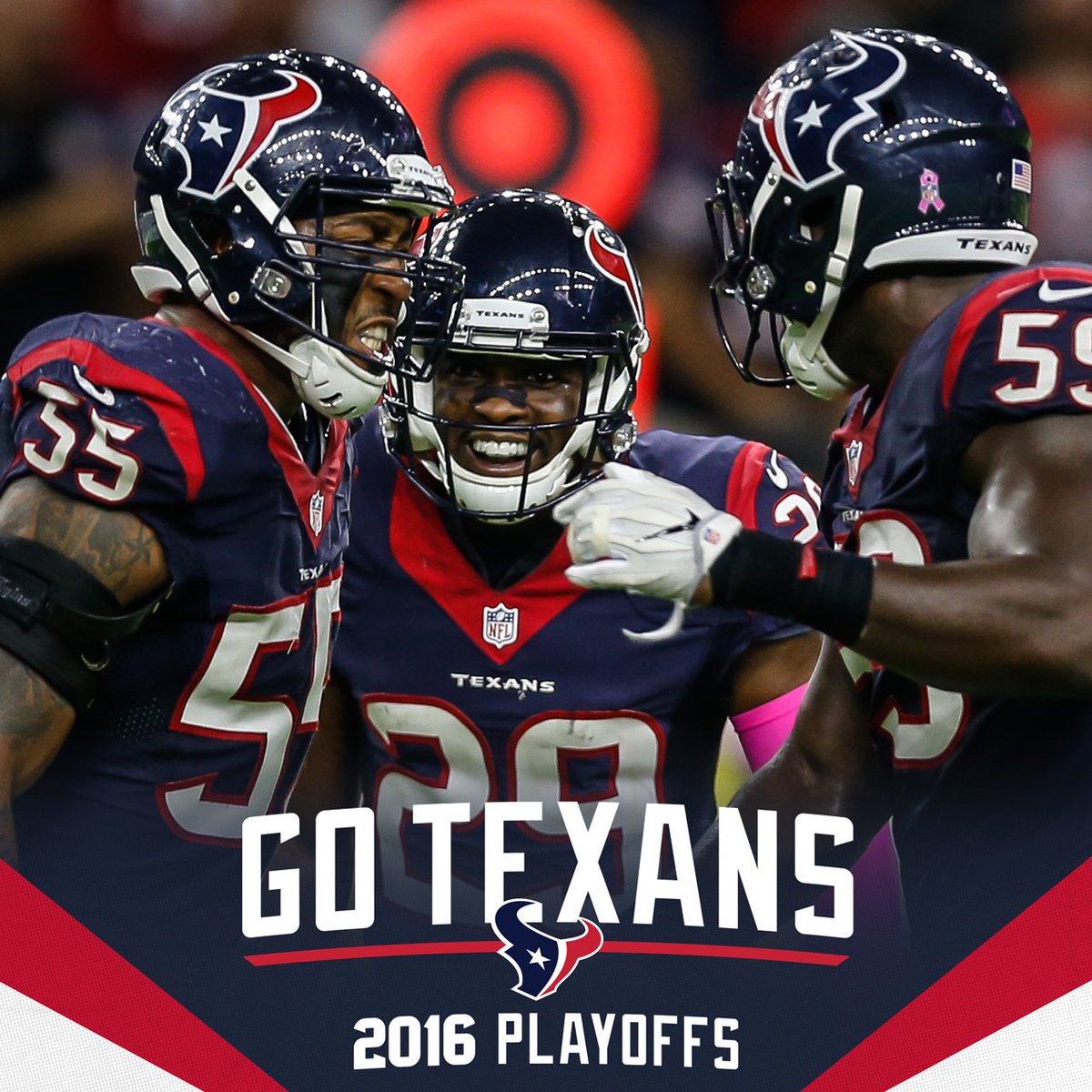 HoustonTexans's tweet photo. Excited for what lies ahead.

#TexansPlayoffs
#WeAreTexans https://t.co/2WFQPZyrIP