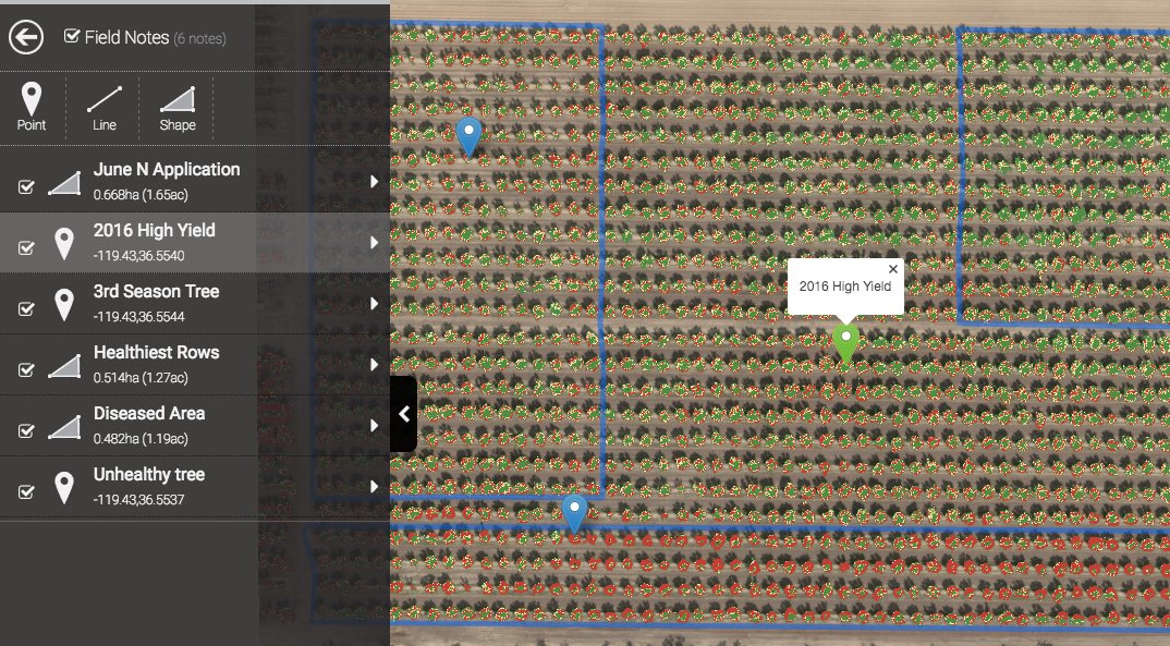 MicaSense's tweet image. Annotations are here! Add notes &amp;amp; images to your #AtlasData at atlas.micasense.com