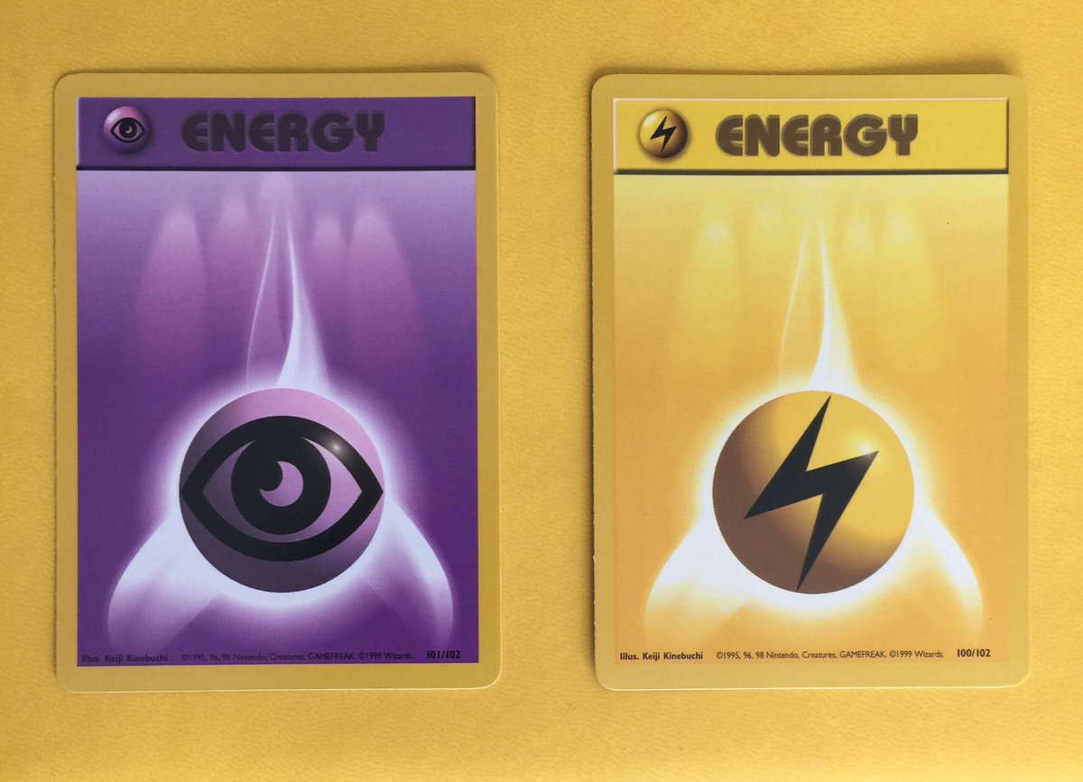 AbsentAsh's tweet photo. Base Set Energy Card Giveaway!!!! One winner gets to choose one of these amazing energy cards!!!

RT &amp; Follow to enter! Ends 1/20! #Pokémon https://t.co/sKPNYwLG9W