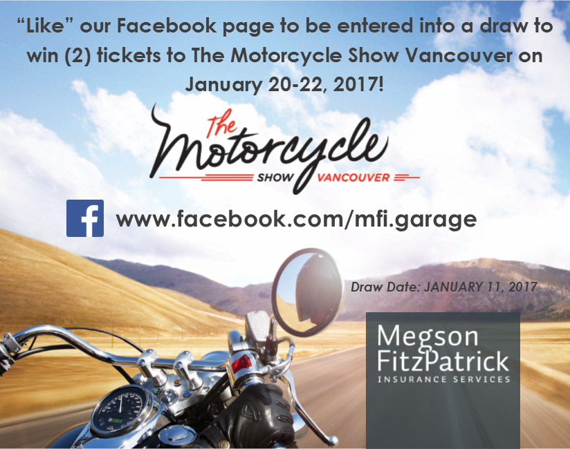 MFIVictoria's tweet photo. Like our Facebook page for a chance to win 2 tickets to the #VancouverMotorcycleShow on January 20-22! https://t.co/2zQiDTBDS3 #BCBikes https://t.co/PEeUbnwDLD