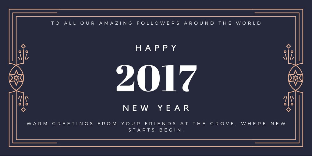 Grove4Good's tweet photo. Happy New Year! https://t.co/X2epgfg8Vd
