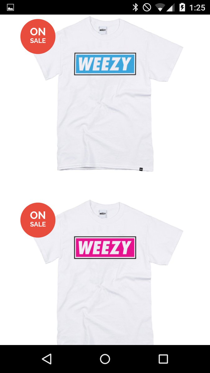 literallyemiIy's tweet image. RT to win: an @OfficialWeezyUK product of your choice! Ends January 6th (mbf and will be randomly selected)