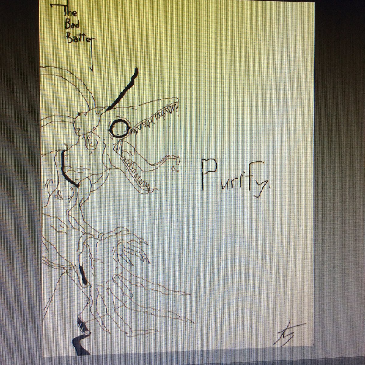 ItsGatorVan's tweet photo. Nearly done with the outline, thinking of changing some things. https://t.co/mjxDMhuJJt