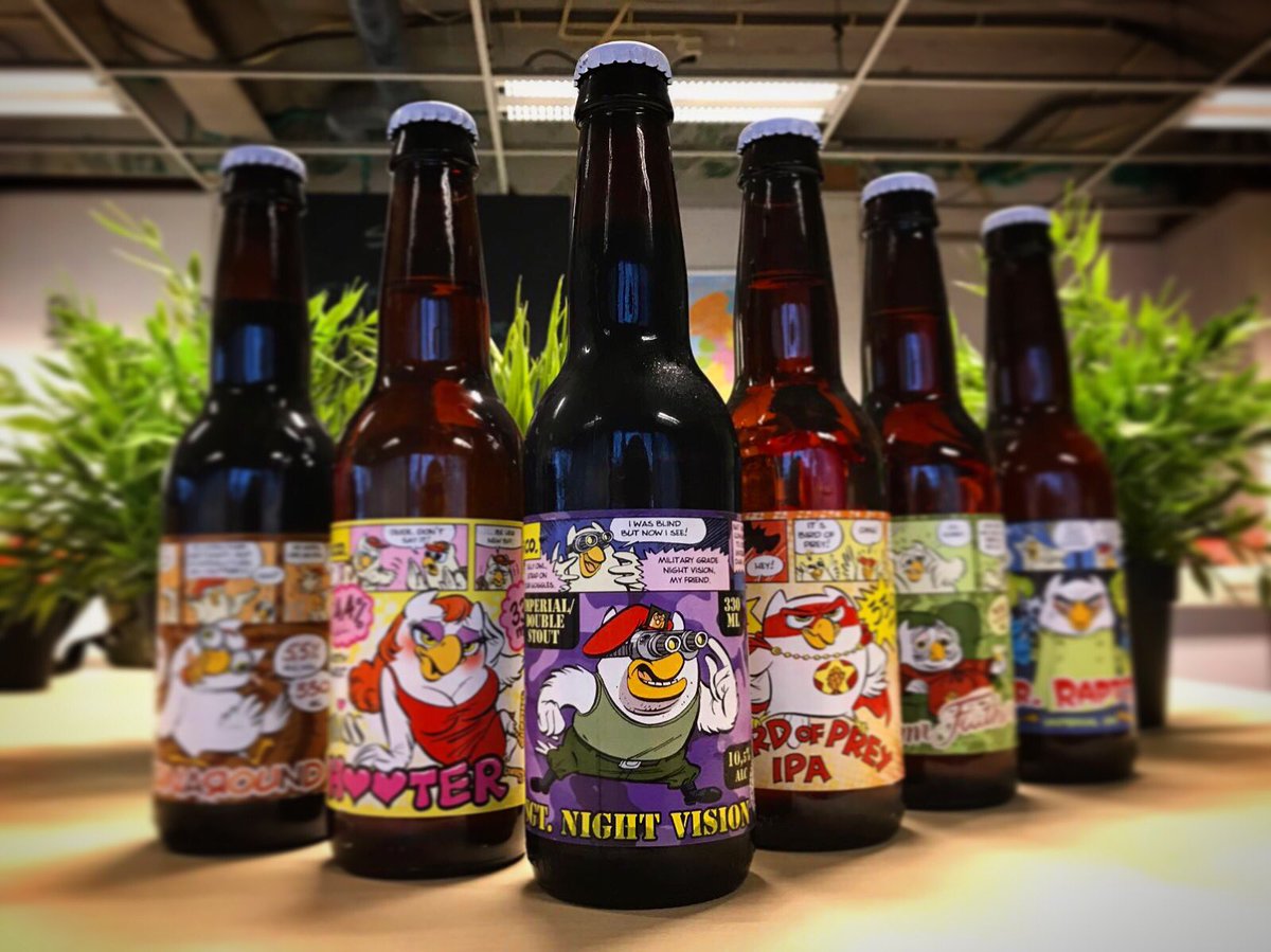 UiltjeBrewingCo's tweet photo. #sgtnightvision the last to be bottled from our core range beers! #all #beers #rebranded and #bigger #better #tastier :) https://t.co/8dIYQmkHp4