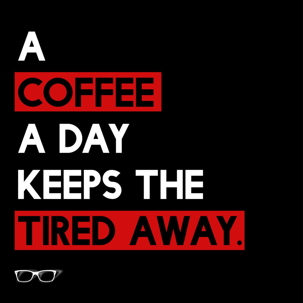 TrikinMedia's tweet photo. A Coffee a Day. A simple but bold design for a bold drink. ☕️👌🏼 https://t.co/suvqG4023s