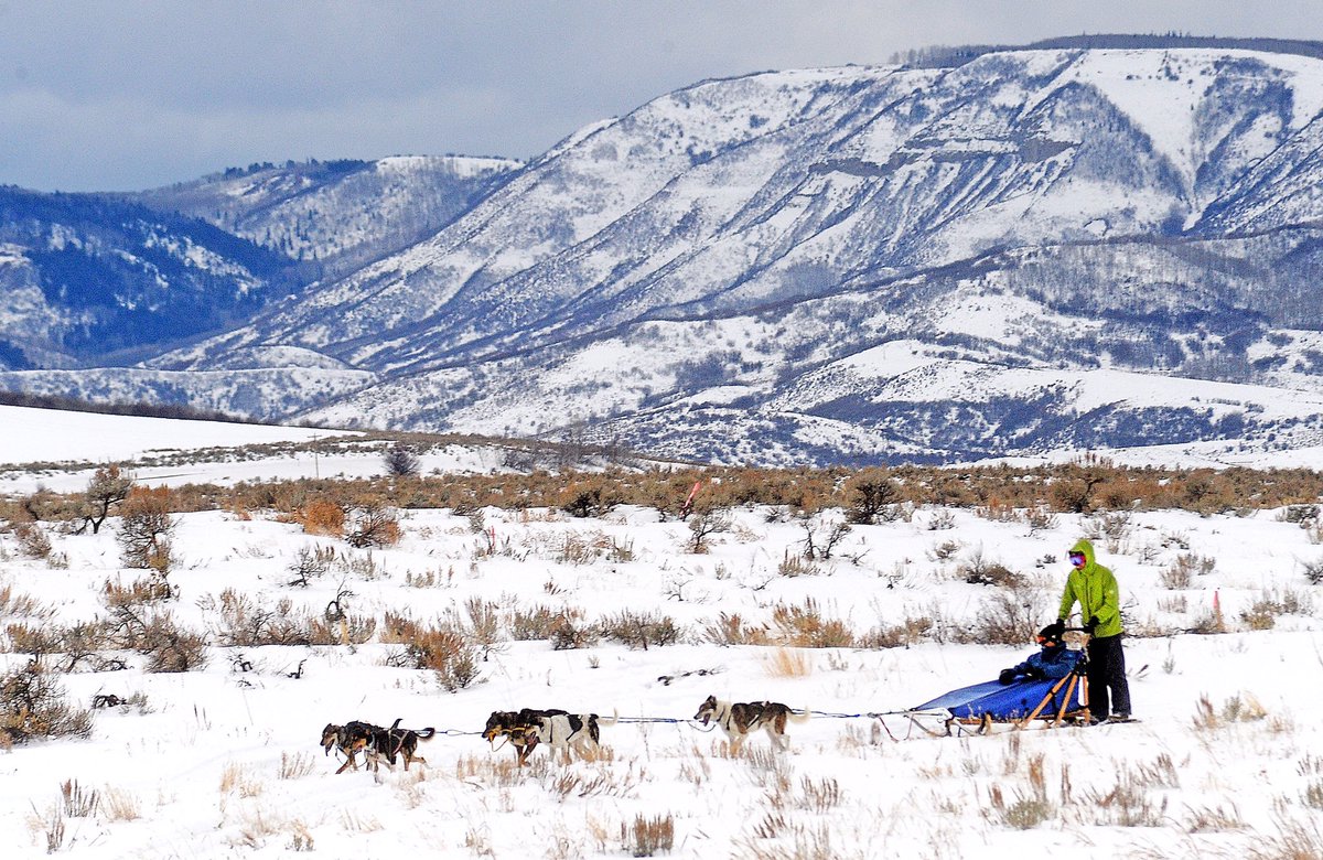 ScottFranz10's tweet photo. Mushing in the new year at Stagecoach Reservoir. @COParksWildlife @steamboatpilot https://t.co/rJHQw3wBta