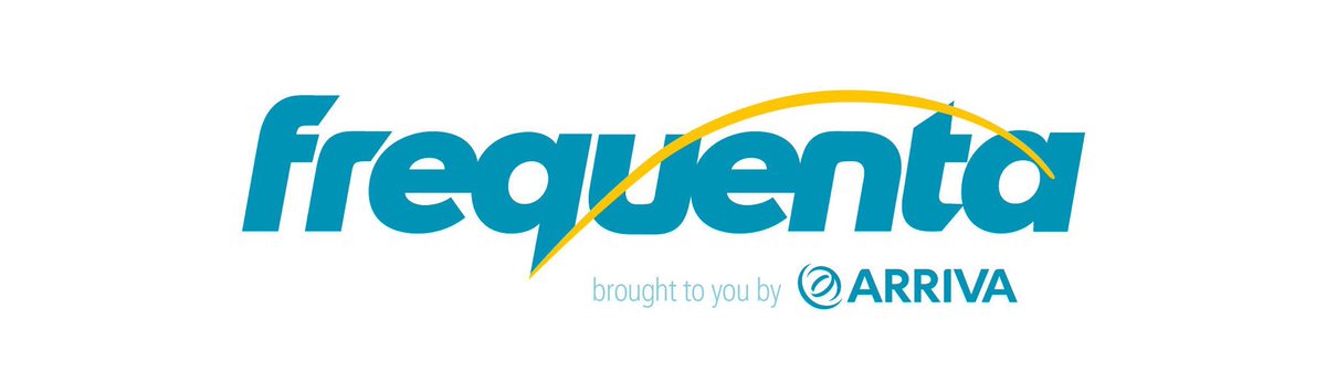 _JoshRutherford's tweet photo. @arrivanortheast Is it just me or does the #Frequenta Logo remind you of the #InternetExplorer logo. https://t.co/sqFFOvMDKb