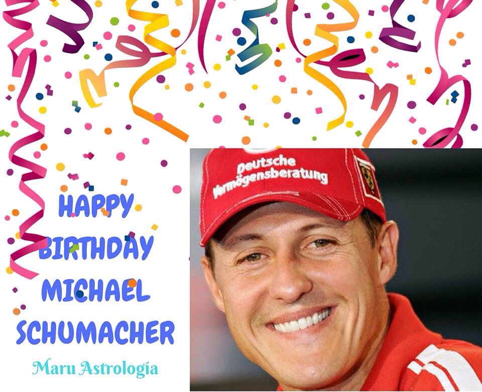 HAPPY BIRTHDAY MICHAEL SCHUMACHER!!!!   