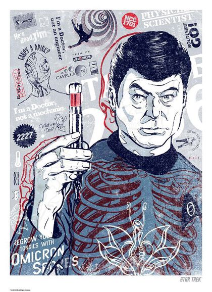 iheartflix's tweet photo. Love this art design of #McCoy. #bones #startrek #illustrations 
Found at https://t.co/pXeaBimef8 https://t.co/JOlhGwkkzT