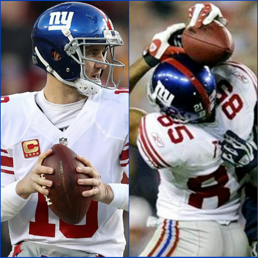   Happy Birthday to the TWO of you, Eli Manning & David Tyree!  