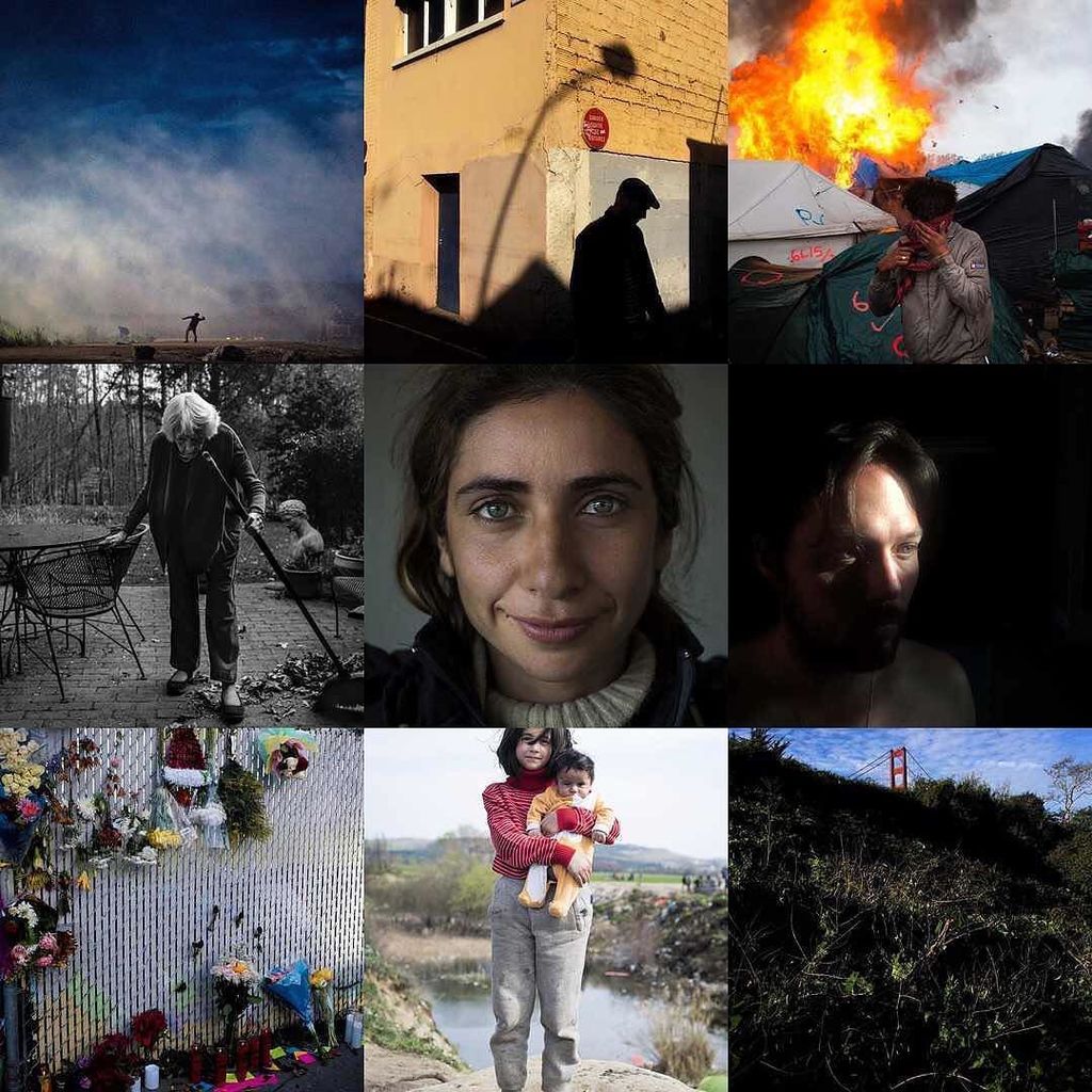Kiehart's tweet photo. Calais, Paris, Calais, Chapel Hill, Idomeni, Kyiv, Oakland, Idomeni, San Francisco. #2016b… https://t.co/RO6mZYaSGJ https://t.co/9AVsyycbbH
