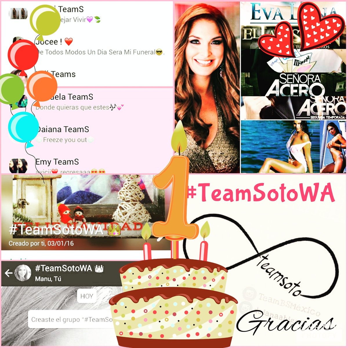 TeamBSMexico's tweet photo. ya 1 año #TeamSotoWA 😍😍😍 GRACIAS @BLANCASOTOTM https://t.co/yLEWuFujWa