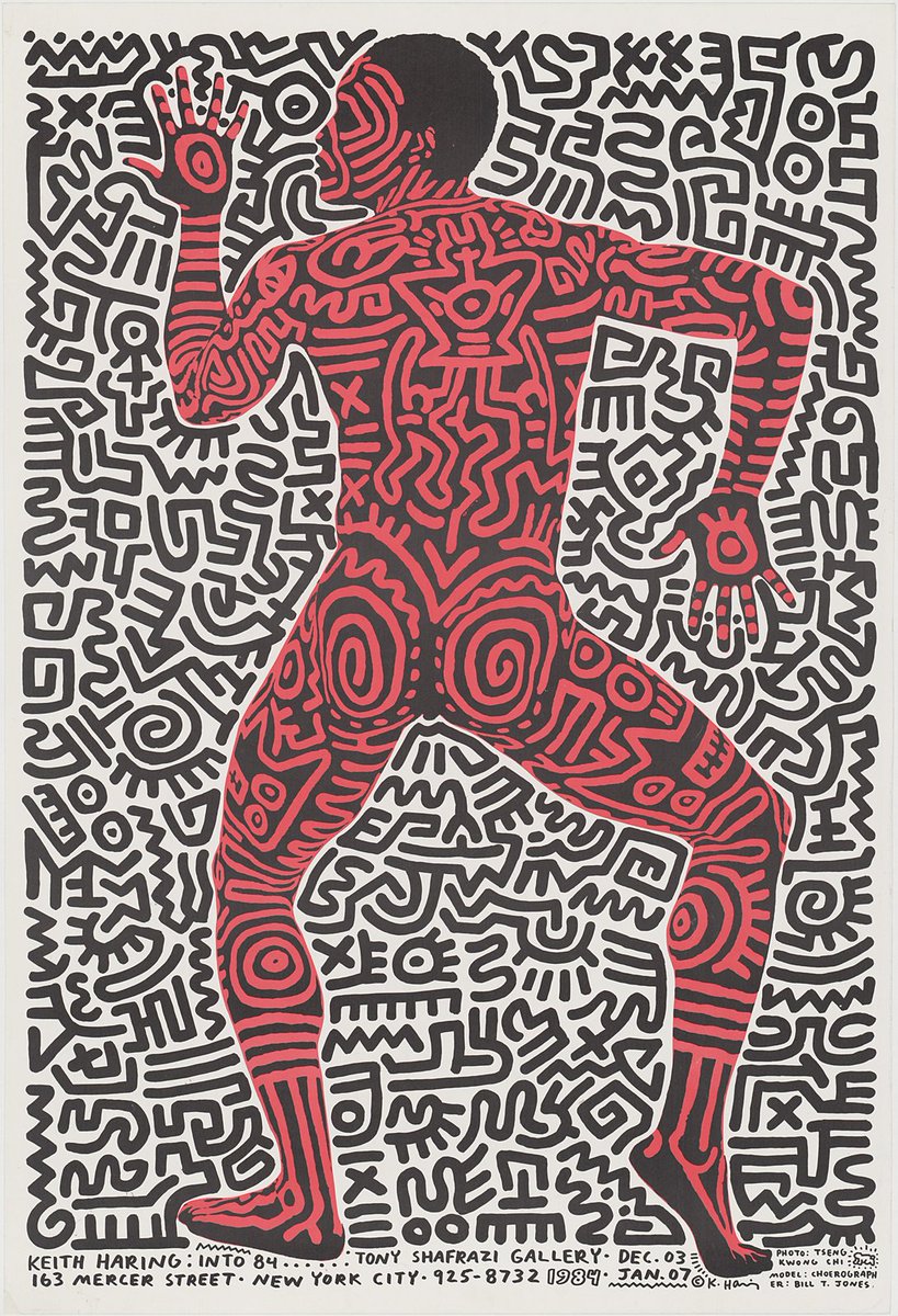 smithsoniannpg's tweet image. Can't get enough of this Bill T. Jones portrait? Learn more about it this Thursday: ow.ly/K8fI307EmlX 🎨 #KeithHaring