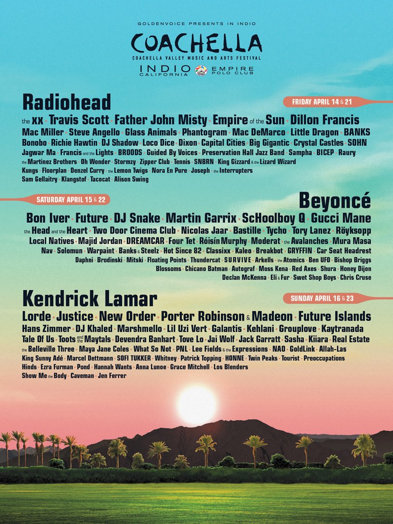 headandtheheart's tweet photo. Very excited to announce that we will be playing Coachella this year -- See you there! https://t.co/9M6vb2dAwA