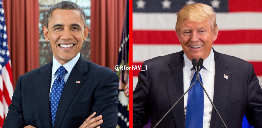 REQUESTED 
RT for Obama 
LIKE for Trump