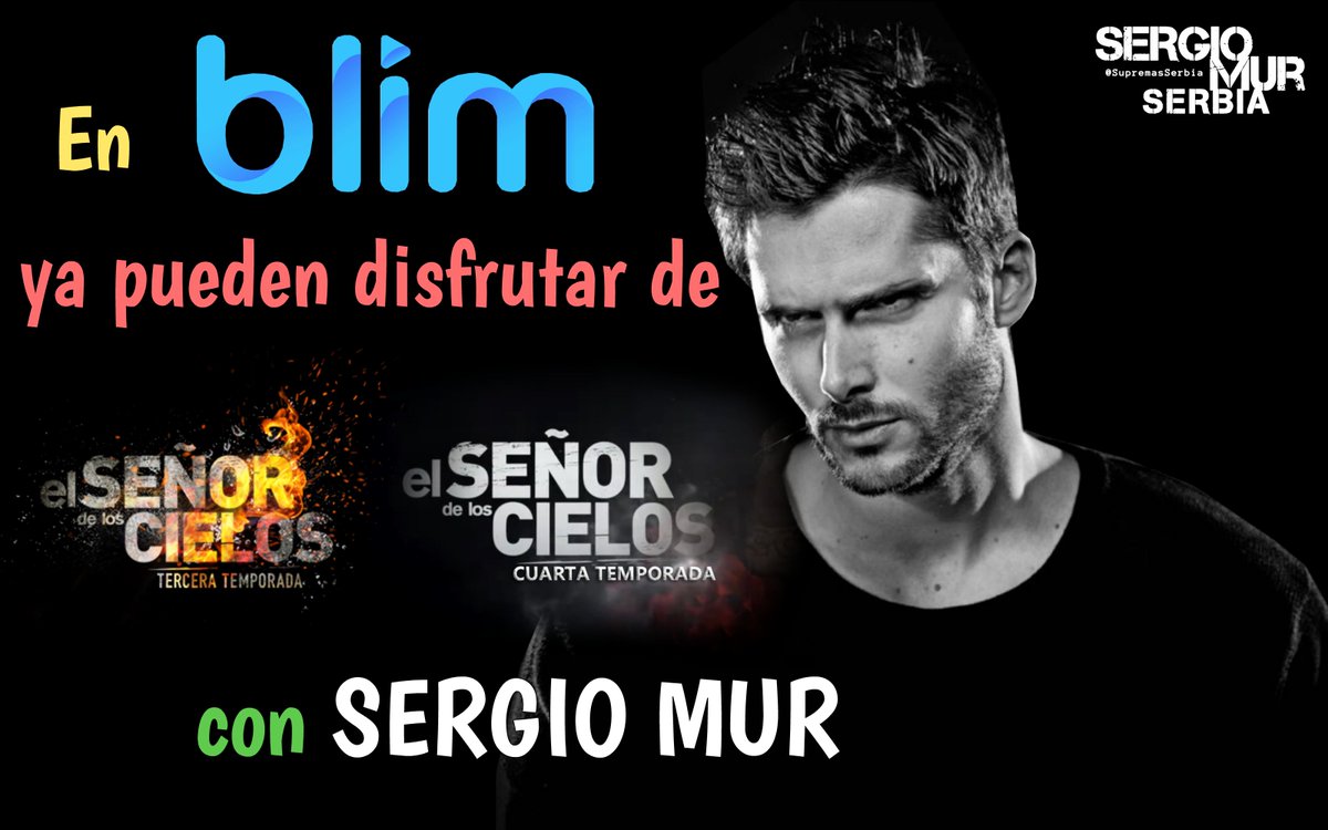 SupremasSerbia's tweet photo. En ๐ง๏ธ๐ฑ๏ธ๐ฎ๏ธ๐ฒ๏ธ pueden disfrutar de la 3ra y la 4ta temporada de #ESDLC con nuestro @sergiomurlopez #TimRawlings ๐ https://t.co/6xIsjWwAyK
