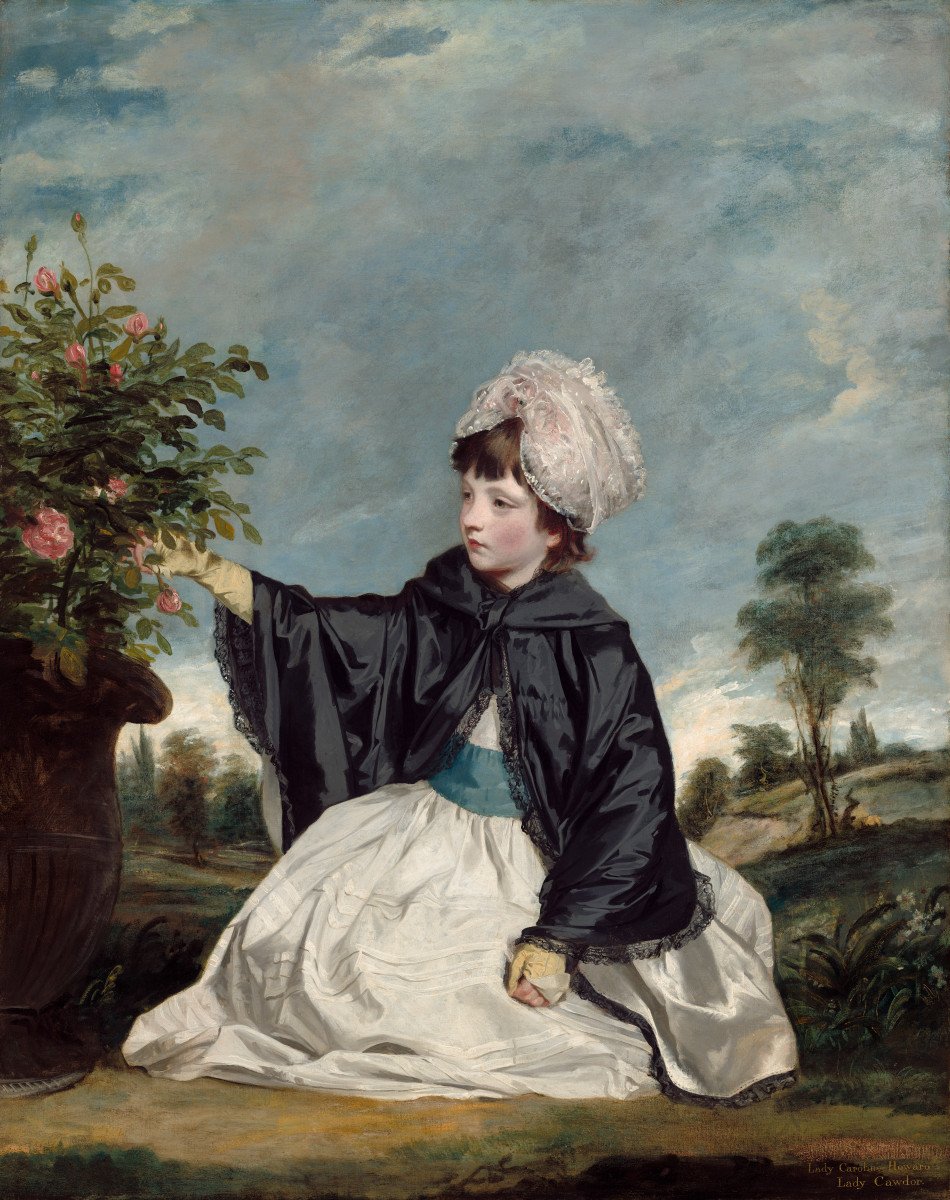 ngadc's tweet image. In this portrait of "Lady Caroline Howard" (1778), Sir Joshua Reynolds captured the determined, strong-minded child at seven years old.