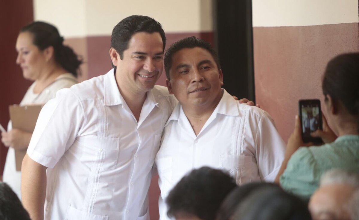 Me encuentro en #FelipeCarrilloPuerto; descendientes de los rebeldes mayas, hombres y mujeres tan nobles como indomables #VivaCarrilloPuerto