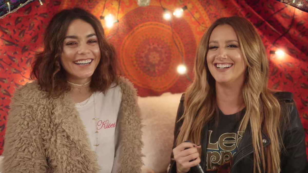 Forever BFFs <a href="/VanessaHudgens/">Vanessa Hudgens</a> and @AshleyTisdale teamed up to cover "Ex's and Oh's." on.mtv.com/2hPc9be