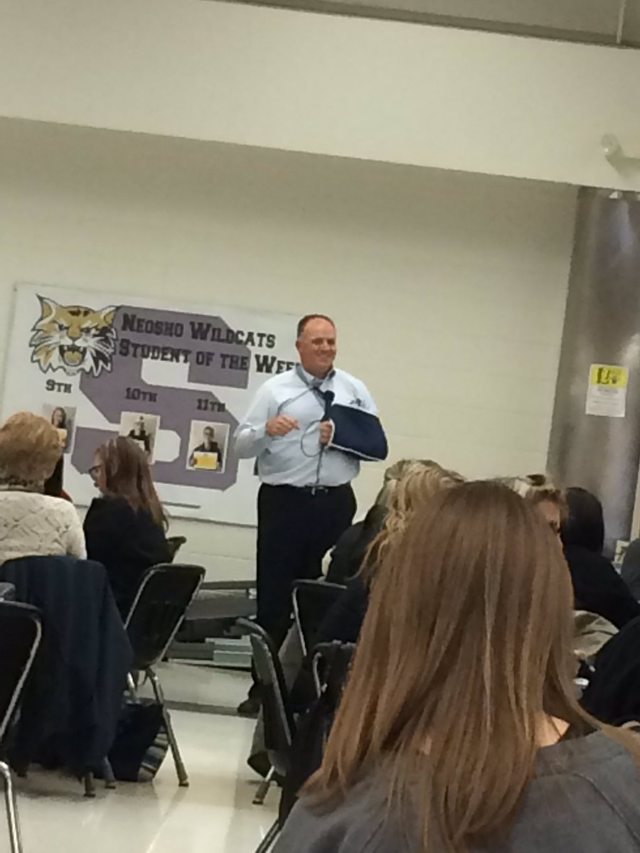 Proud to be part of a district where leaders are open to answering questions with grace and class. #edcampneosho