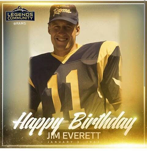 Happy Birthday Jim Everett         