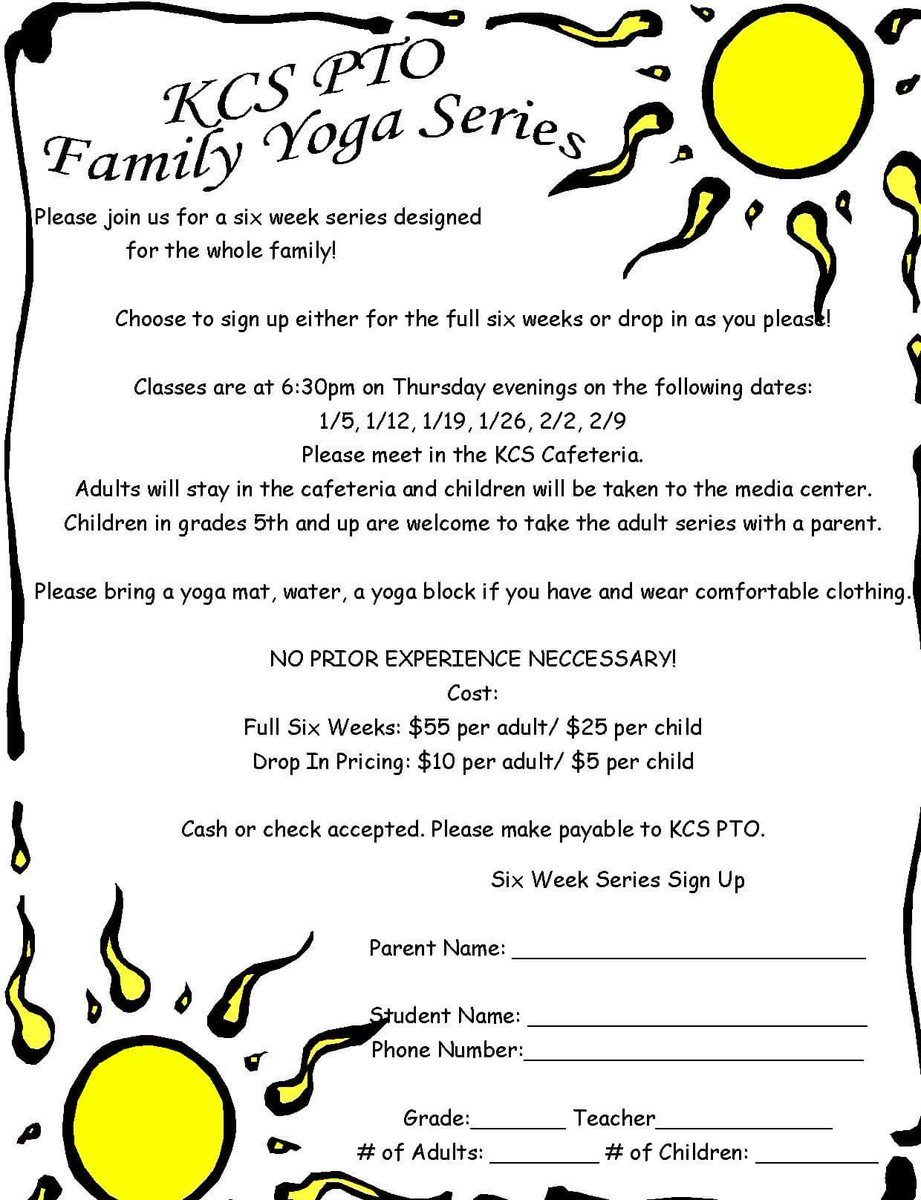 Join us for our Family Yoga Series!!